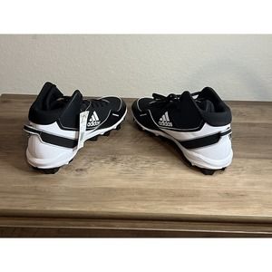 Adidas Icon 7 Mid MD Cleats - Core Black/Cloud White - Open Box US 14 Men’s Shoe